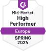 Badge High Performer Mid Market