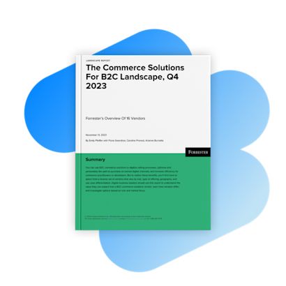 Forrester Landscape B2C Keyvisual