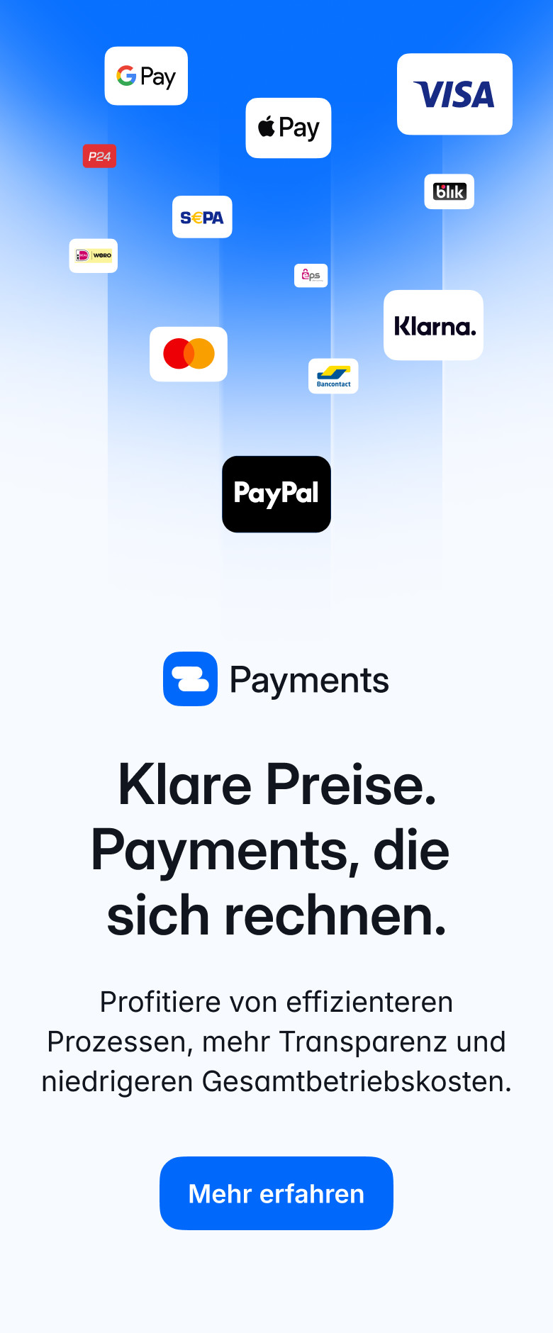 TCO Campaign - Blog Banner 3 (DE) - Shopware Payments