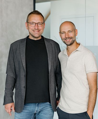 Porträt von Stefan und Sebastian Hamann