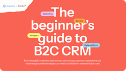 Co-branded Shopware and Klaviyo graphic showing the title “The beginner’s guide to B2C CRM” on a red background, with highlighted tags for Marketing, Service, Analytics, and Data platform, and a short subtitle about strategies and technologies for building stronger customer relationships at scale. Co-branded Shopware and Klaviyo graphic showing the title “The beginner’s guide to B2C CRM” on a red background, with highlighted tags for Marketing, Service, Analytics, and Data platform, and a short subtitle about strategies and technologies for building stronger customer relationships at scale.