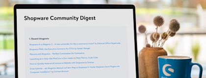 Shopware Community Digest November & Dezember '22