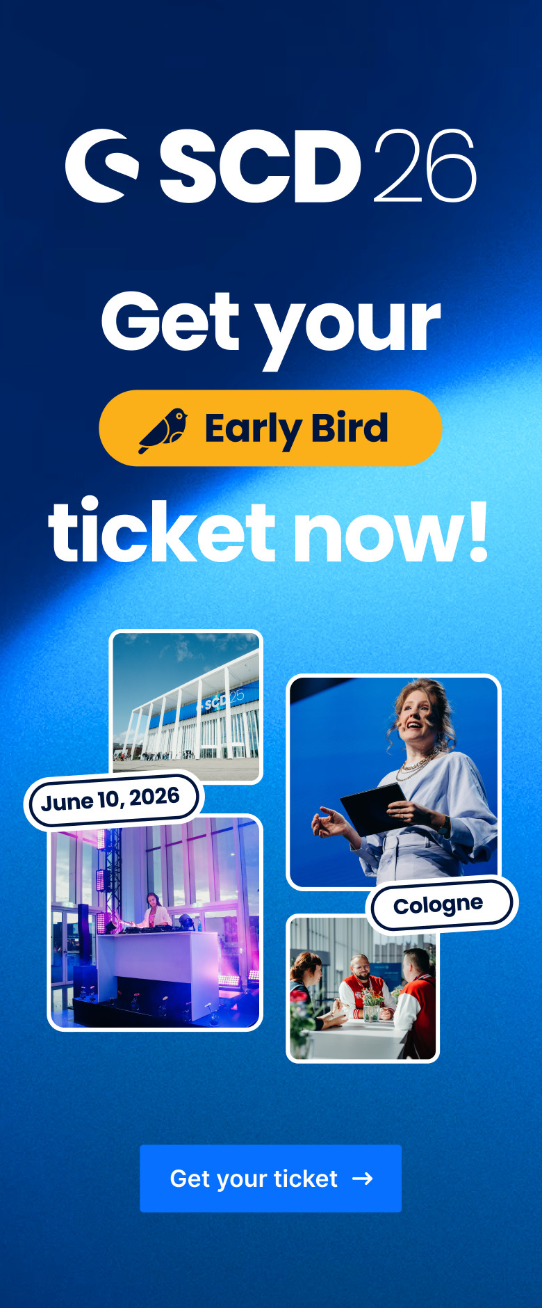 SCD 2026 / Blog Banner / Early Bird / 1.2.- 28.2. (all languages)