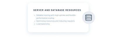 Server and database resources