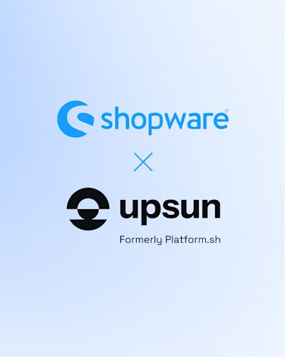 Shopware and Upsun Shopware and Upsun