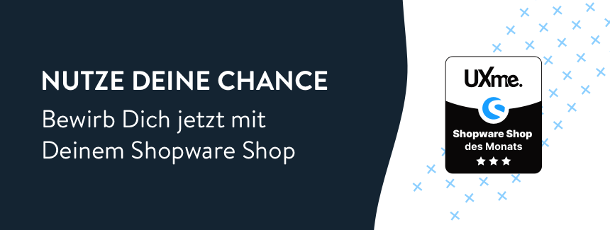 Shopware Shop des Monats Oktober: Lass Dich vom Gewinner inspirieren und nimm selbst Teil