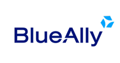 Blue Ally logo blue