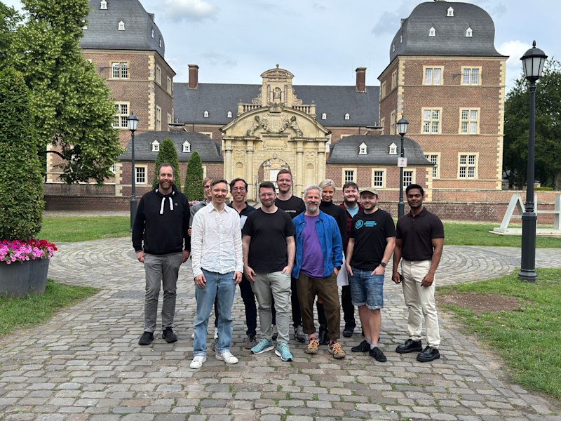 The Agentic Commerce Lab team in front of a castle The Agentic Commerce Lab team in front of a castle