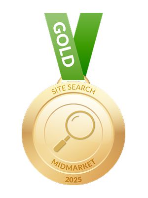 Gold medal for Site Search