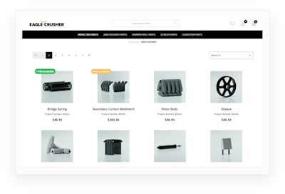 Eagle Crusher product page