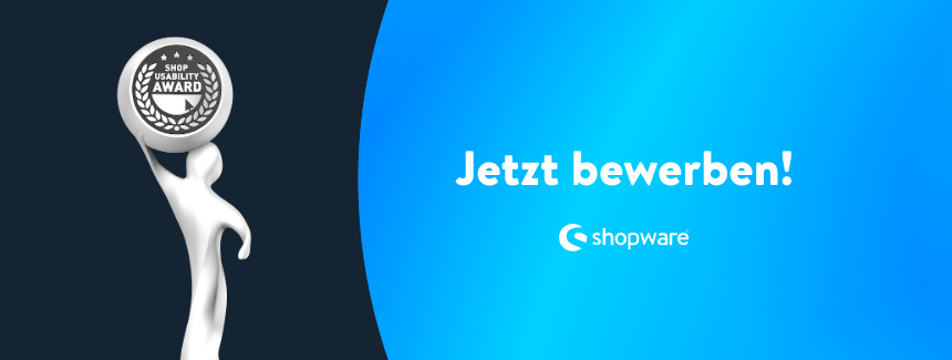 Shop Usability Award – jetzt bewerben!