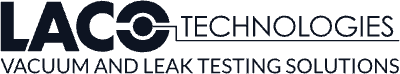 Laco Technologies: Vacuum and leak testing solutions. Logo, black 