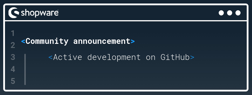 Community-Ankündigung: Aktive Entwicklung auf GitHub