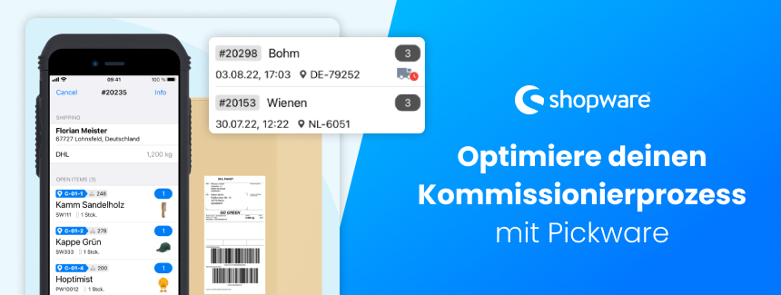 Besser kommissionieren in Shopware 6!