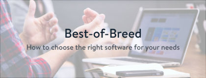 System landscape: What are the benefits of the best-of-breed approach?