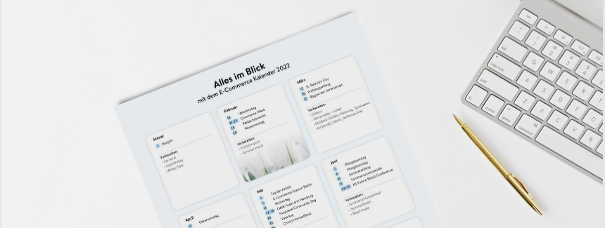 Annual planning: Your ecommerce calendar for 2022