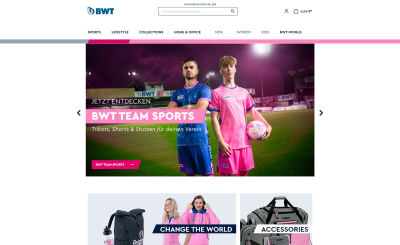 Case Studies: BWT-Sportswear-Shopware6-Shop