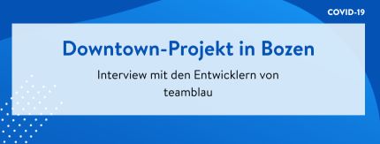 Downtown: Der digitale Marktplatz für Bozen ist live!