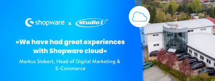 Studio1® and their success story with Shopware Cloud