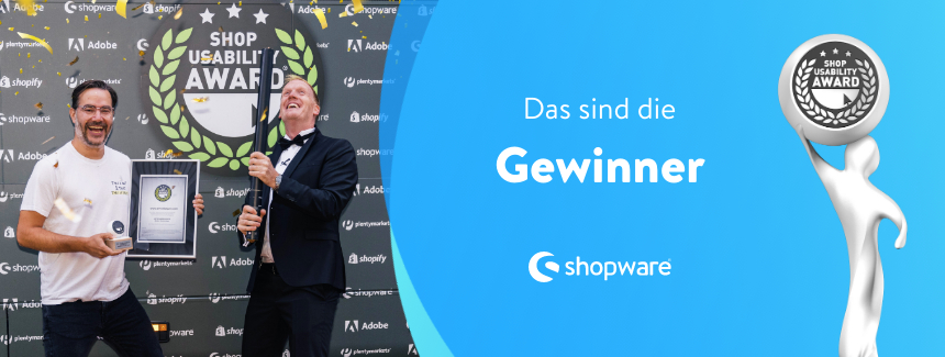 Shop Usability Award 2021 – Das sind die Shopware-Gewinner