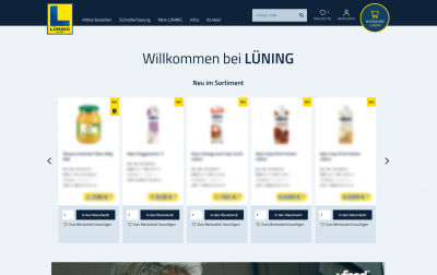 Case Study Lüning 24 Hompage