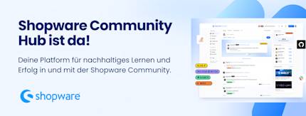 Willkommen im Shopware Community Hub