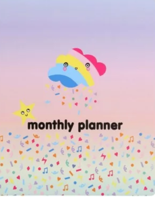 Paperchase Pretty Monthly Planner