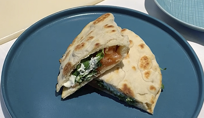 Piadina al salmone<br> affumicato al whisky