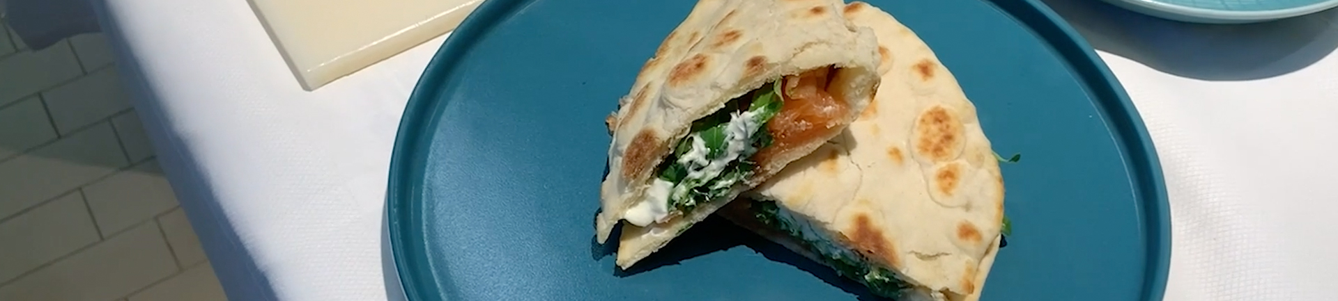 Piadina al salmone<br> affumicato al whisky