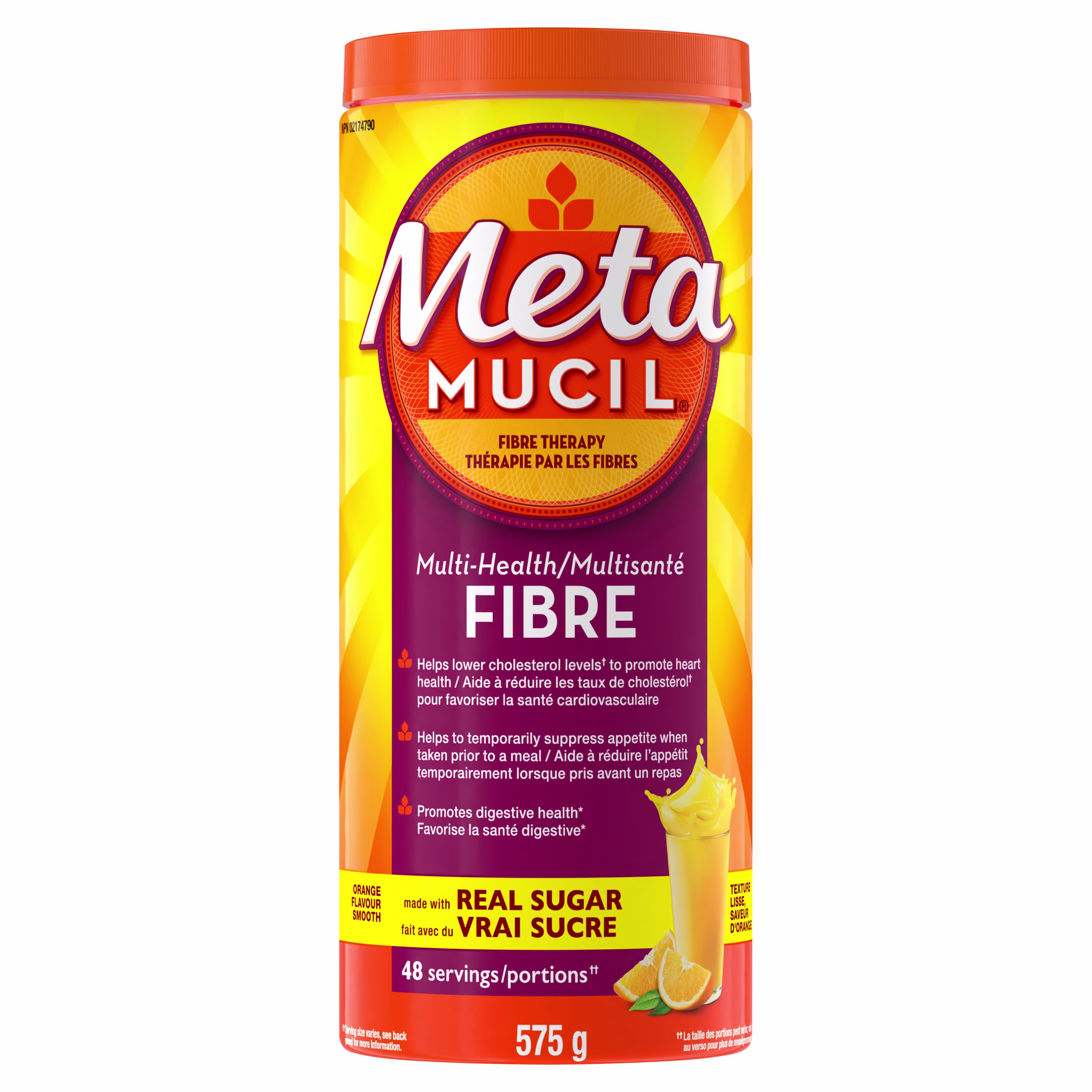 METAMUCIL ORANGE SMOOTH POWDER