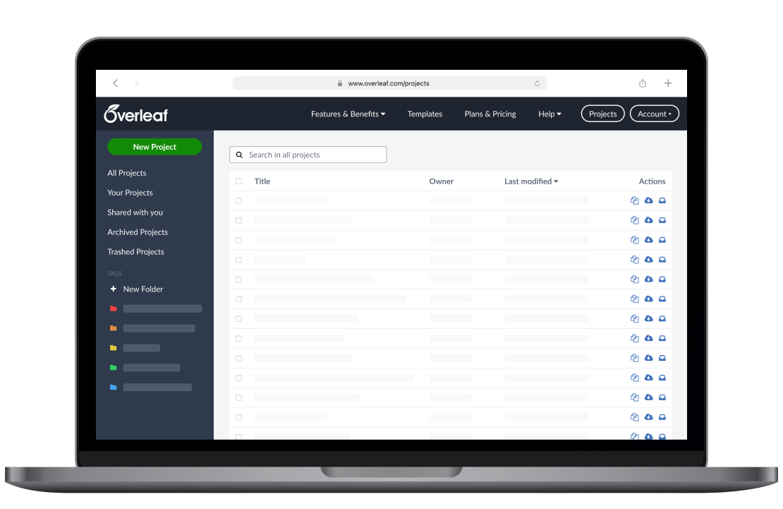 Overleaf for Enterprises Overleaf, Online LaTeX Editor
