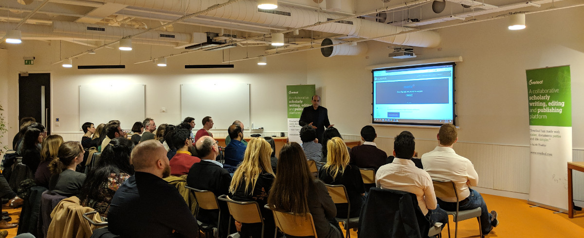 #FuturePub London returned to a full house! - Overleaf, Online LaTeX Editor