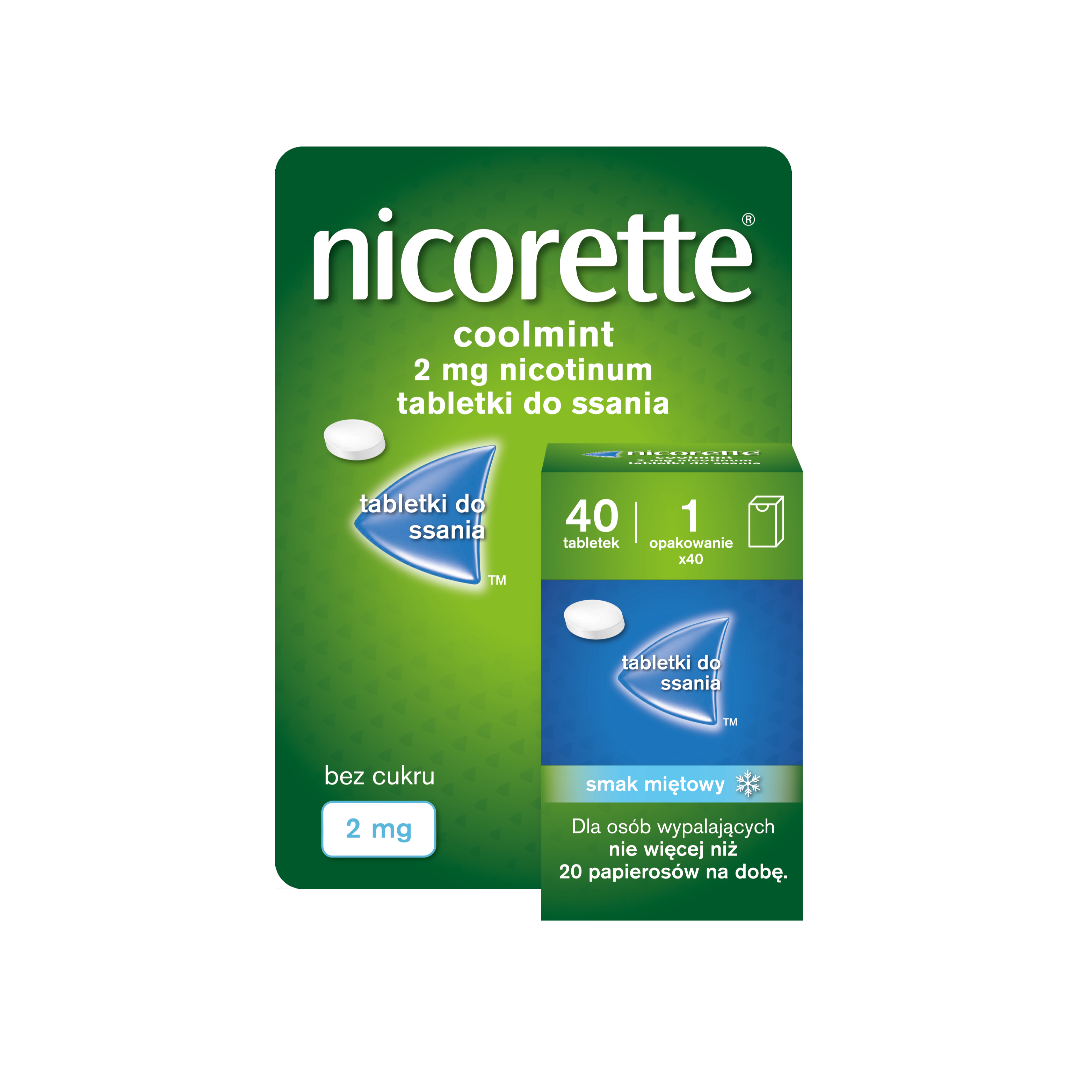 Nicorette® Coolmint Tabletki 2 mg 40 sztuk_wide2