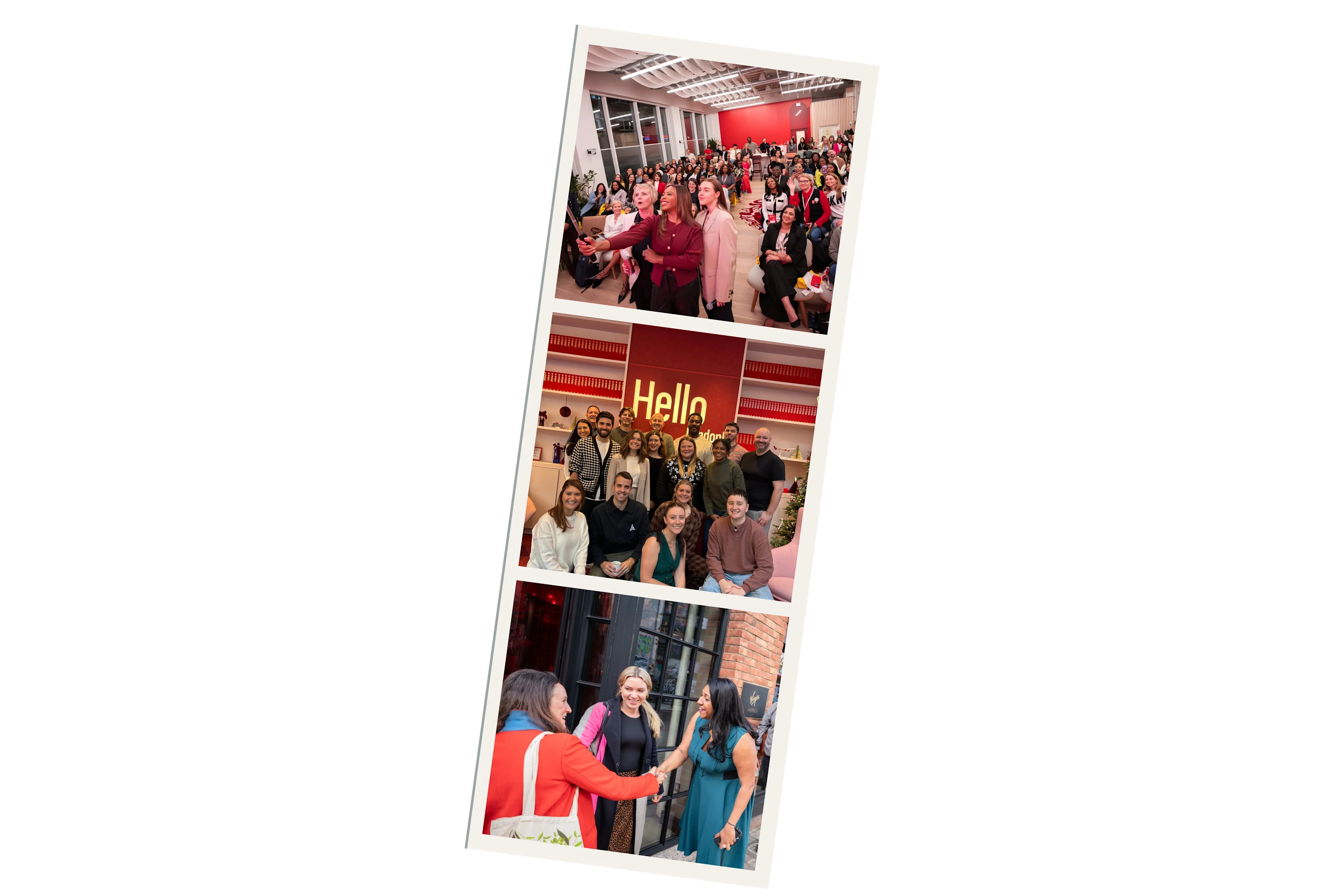 International Women's Day Identity photo strip