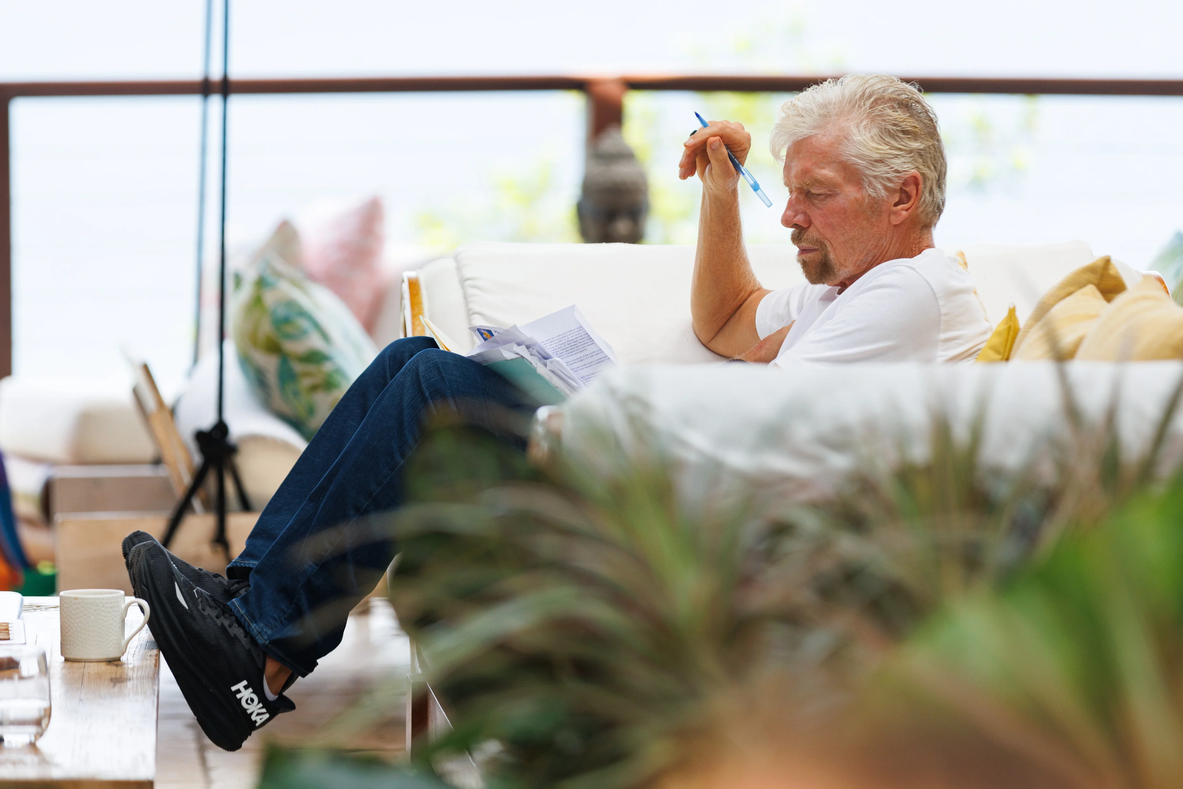 Richard Branson writing