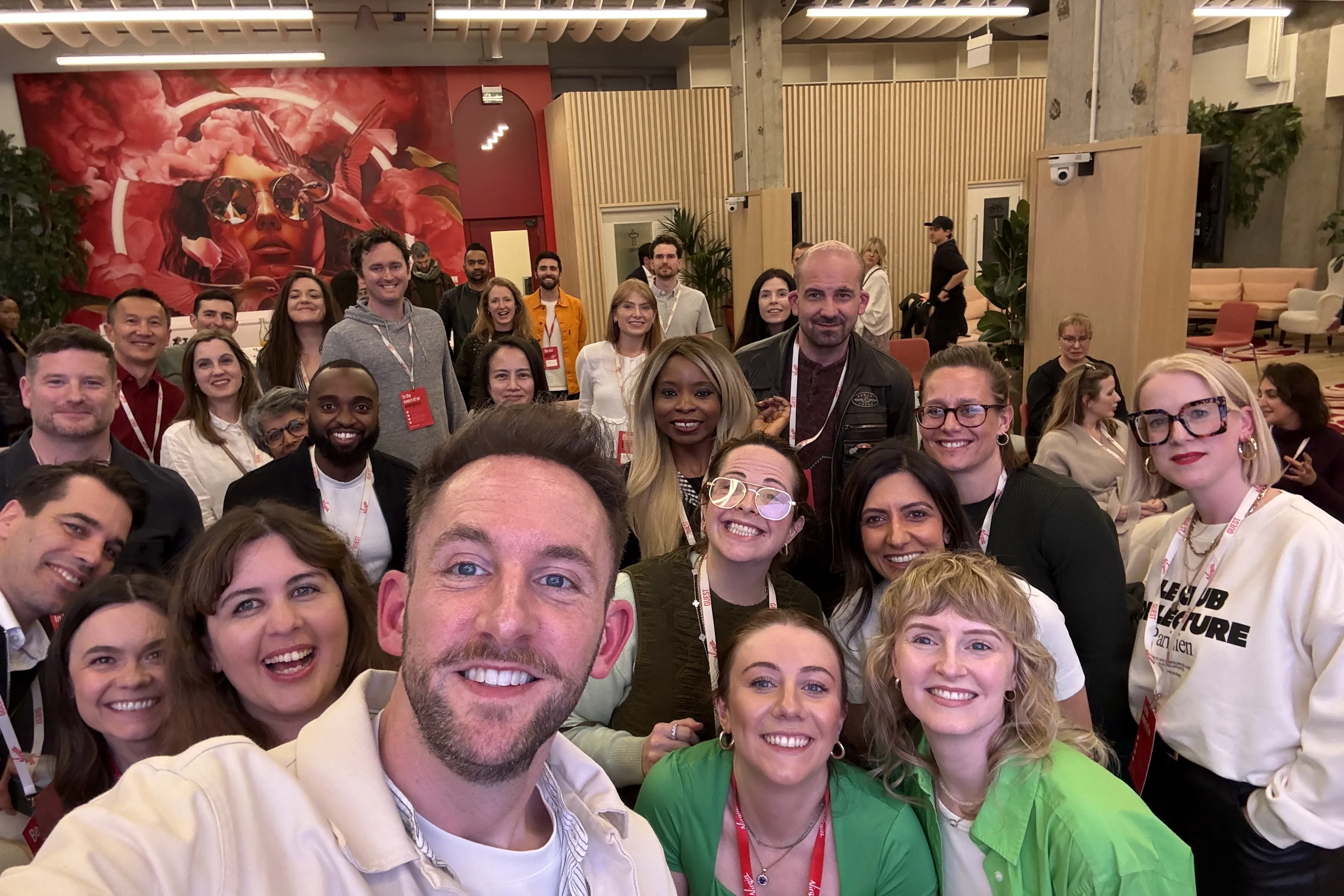 Rob Abrahams Changemakers selfie