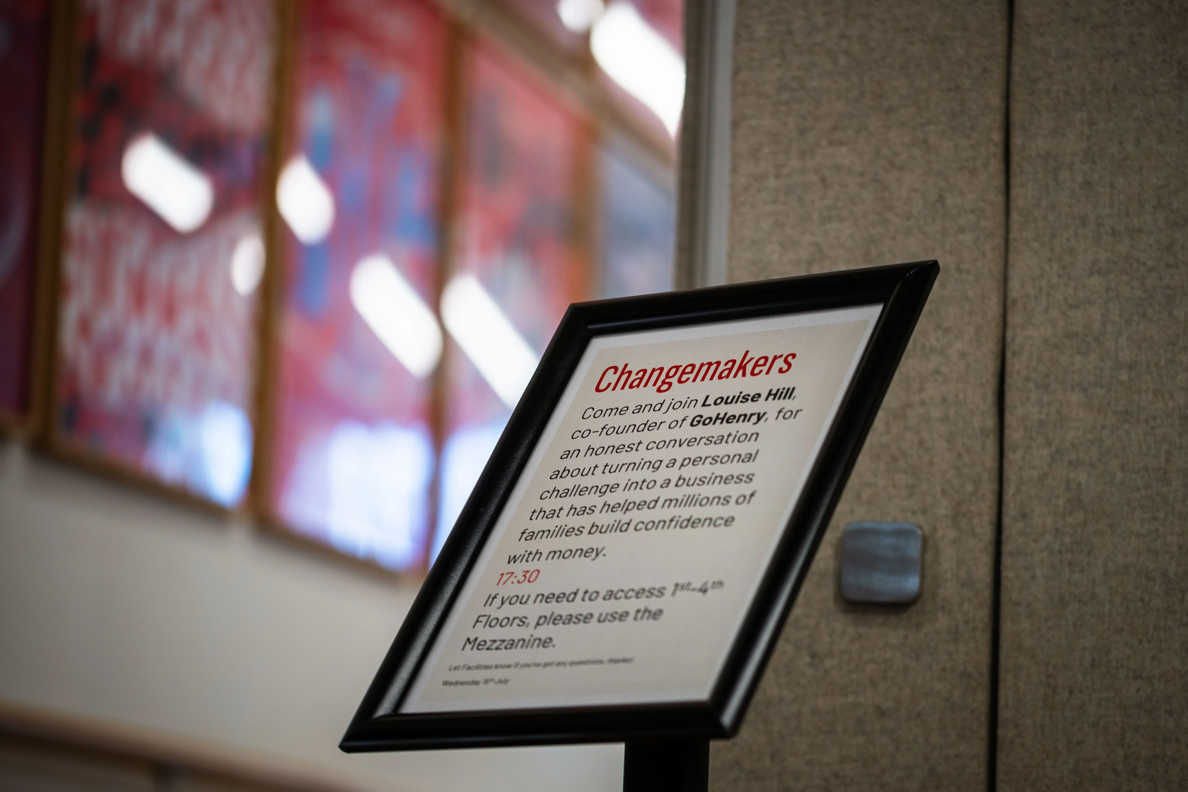 Changemakers sign image