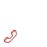 Red Phone Icon Thumbnail Left Justified
