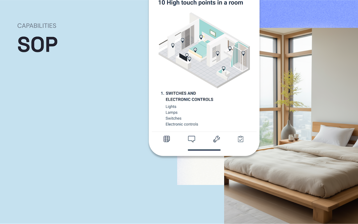 Create custom digital SOPs for any property