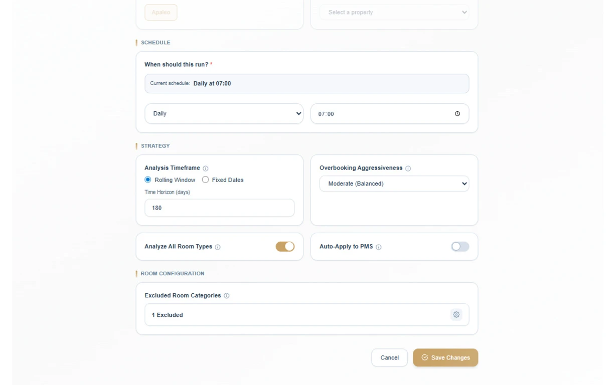 Easy configuration of all your tasks
