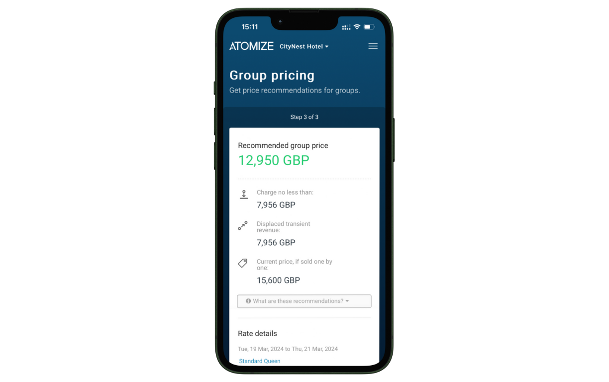 Group pricing