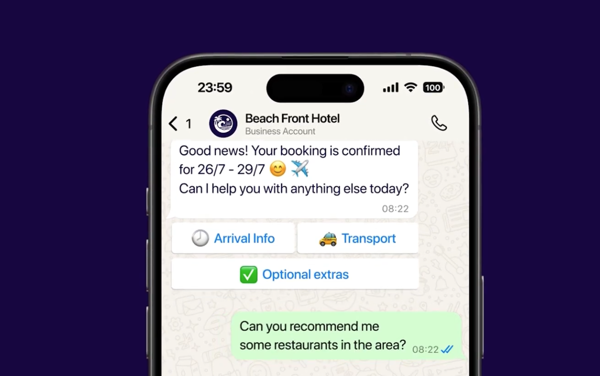 Whatsapp conversation 