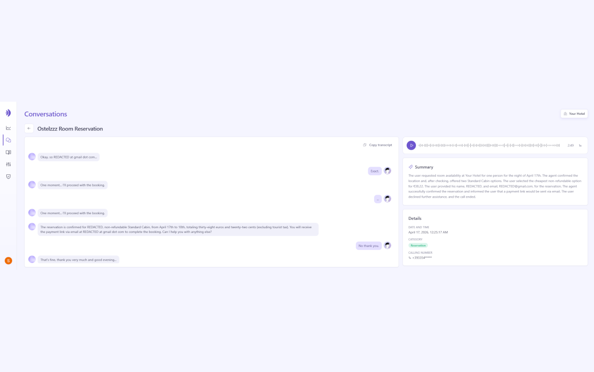 Ecco conversation transcript