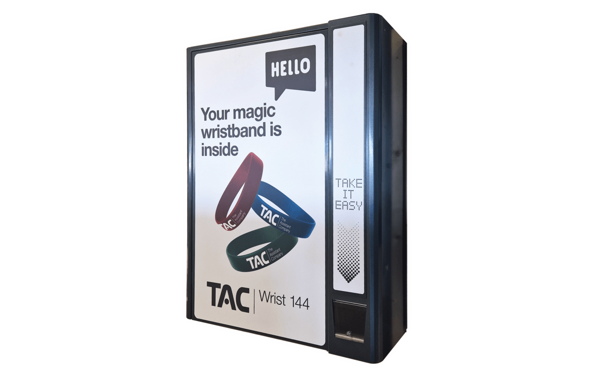 TAC|Wrist 144: self-service for your fitness studios
