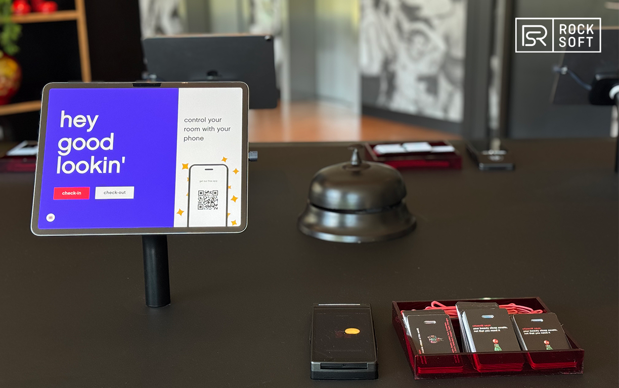 Rocksoft - citizenM check-in kiosk
