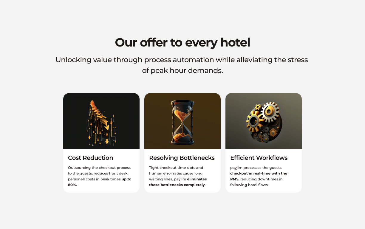 Our offer to every hotel