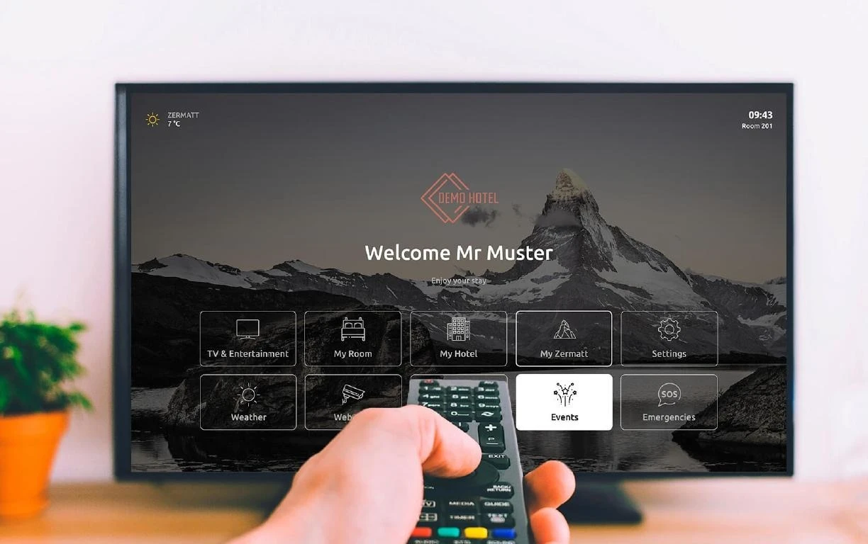 myWND TV layout: Fully matches your brand design.