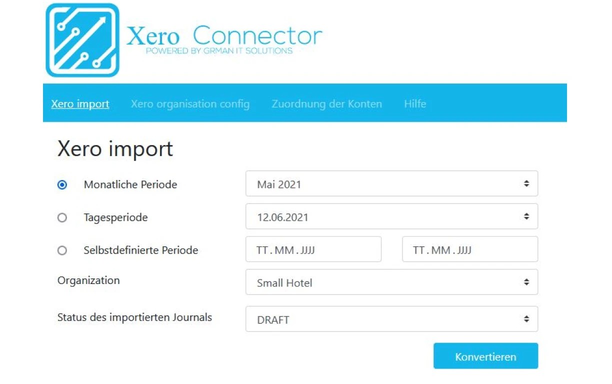 Xero Connector | Apaleo Store