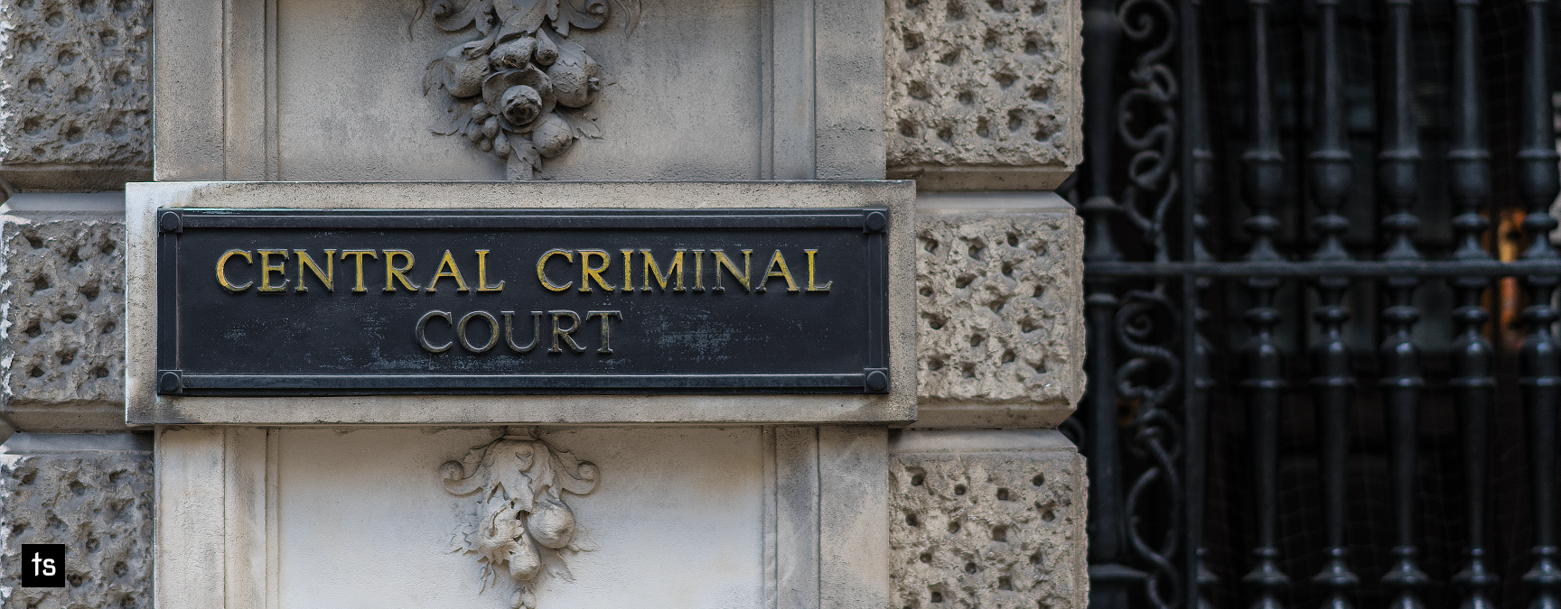 Exterior of the Central Criminal Courts building at the Old Bailey in London