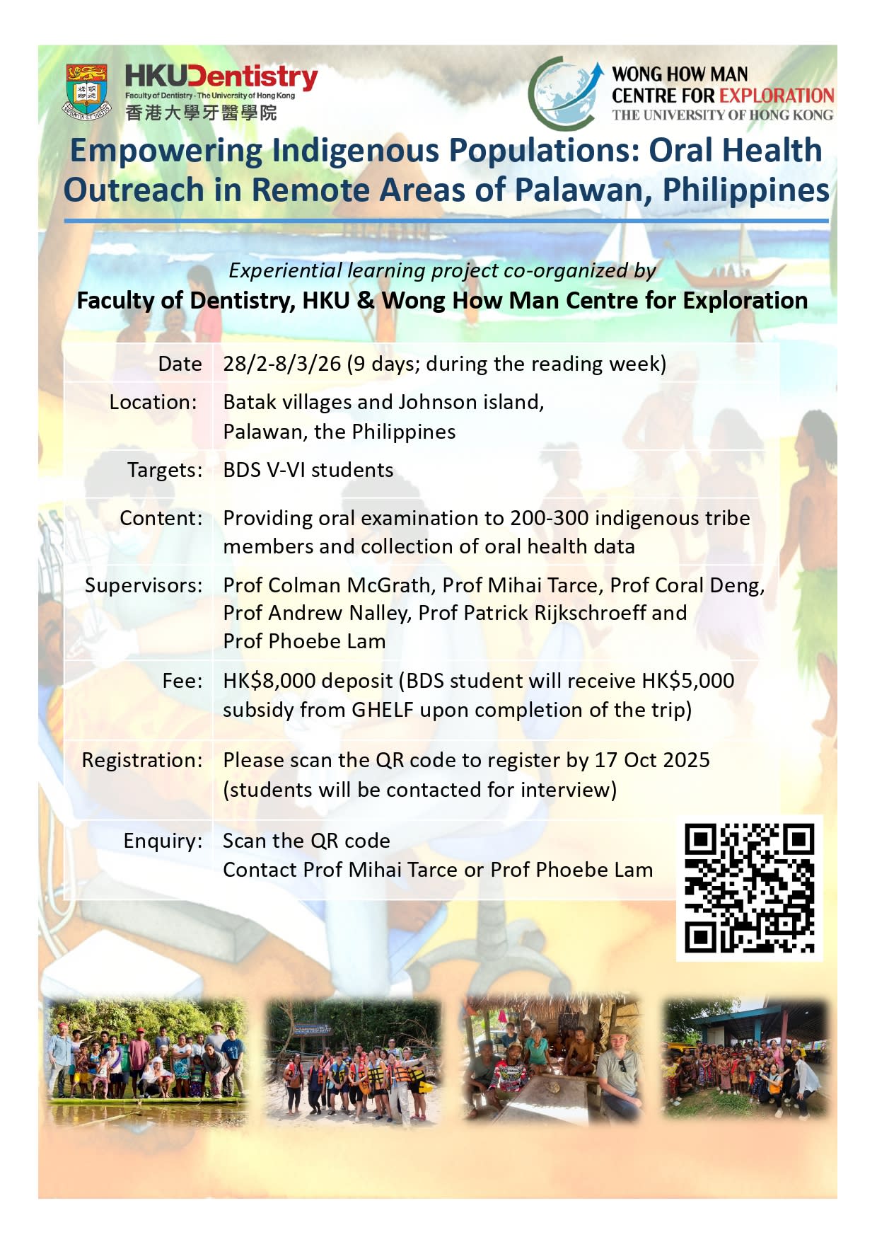 Empowering Indigenous Populations: Oral Health Outreach in Remote Areas of Palawan, Philippines
